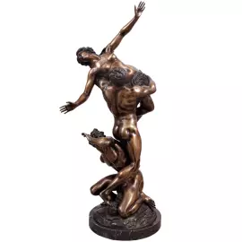 Скульптура бронзовая "Похищение сабинянок"