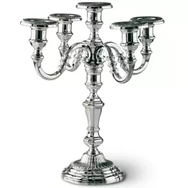 Silver chandelier "Aristocrat"