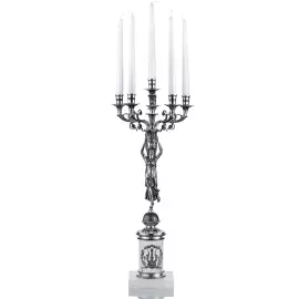 Interior chandelier "Nika" with rock crystal