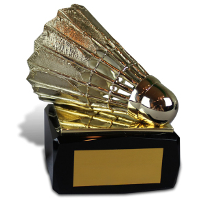 Corporate gift "Badminton Award"