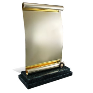 Corporate gift "Greeting scroll"