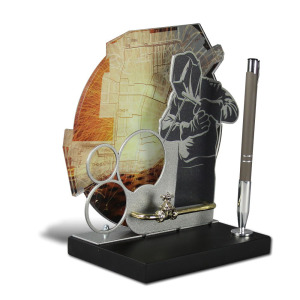 Corporate gift "Award for a welder"