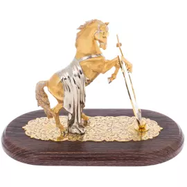 Statuette "Horse with a horseshoe" Zlatoust