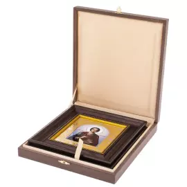 Икона "Святой Пантелеймон" Златоуст