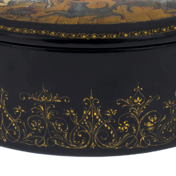 The box of the Palekh "Shepherd Boy"