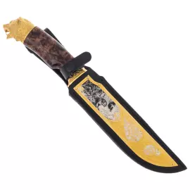 Нож сувенирный "Медведь" Златоуст