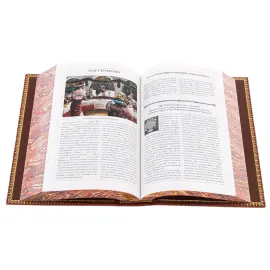 Книга в кожаном переплете "Толковая Библия. Руководство к библейской истории Ветхого и Нового Завета"