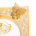Gift photo frame "Butterflies" Zlatoust