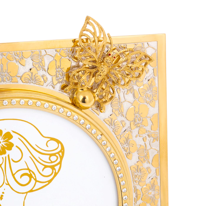 Gift photo frame "Butterflies" Zlatoust