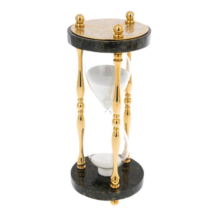 Writing set "Head" on a serpentine stand, Zlatoust
