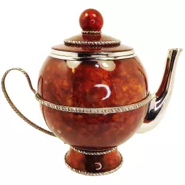 Чайник заварочный из янтаря "Венеция"