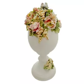 Сувенир из фарфора "Пионы и ландыши"