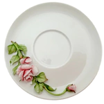Tea steamer made of porcelain "Rose"