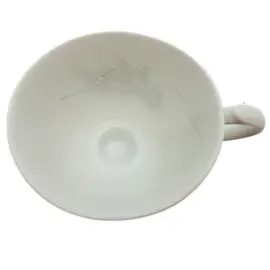 Чайная пара из фарфора "Роза незабудка"