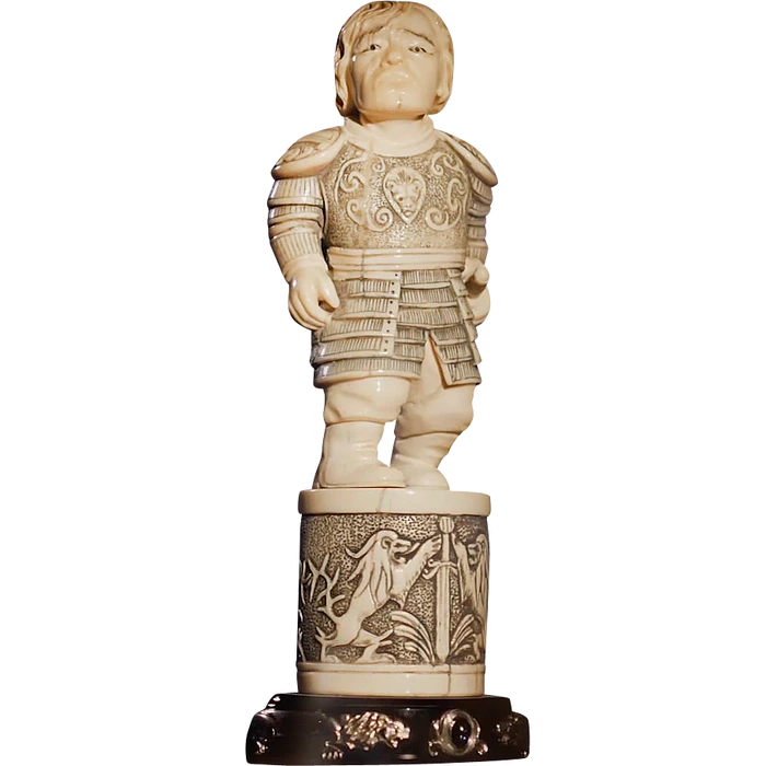 Walnut and mammoth tusk chess set "Game of Thrones/ Game of Thrones"