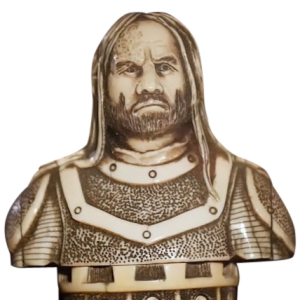 Walnut and mammoth tusk chess set "Game of Thrones/ Game of Thrones"