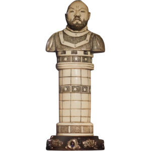 Walnut and mammoth tusk chess set "Game of Thrones/ Game of Thrones"