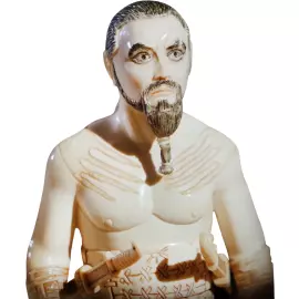 Шахматный гарнитур из ореха и бивня мамонта "Game of Thrones / Игра престолов"