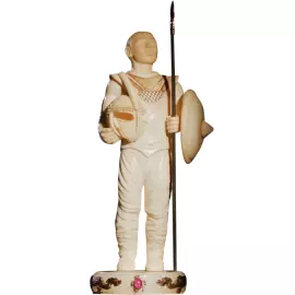 Шахматный гарнитур из ореха и бивня мамонта "Game of Thrones / Игра престолов"