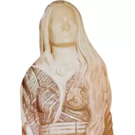 Шахматный гарнитур из ореха и бивня мамонта "Game of Thrones / Игра престолов"