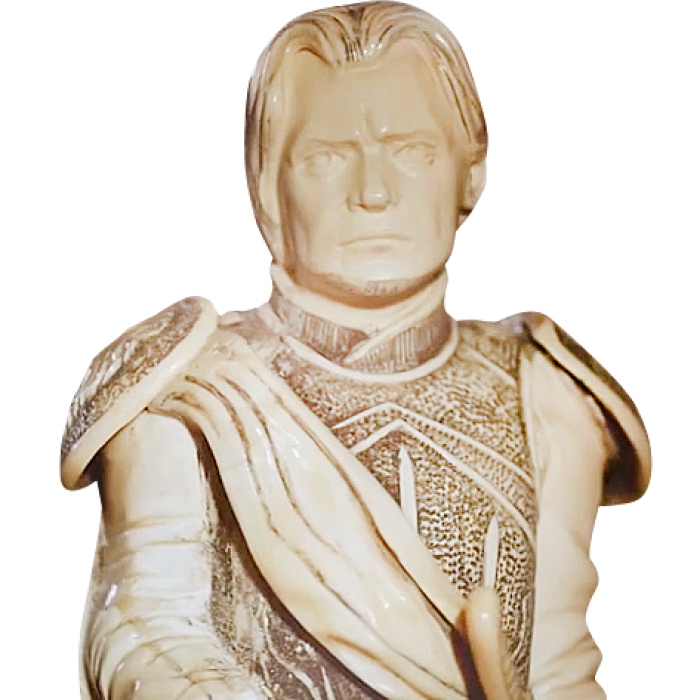 Walnut and mammoth tusk chess set "Game of Thrones/ Game of Thrones"