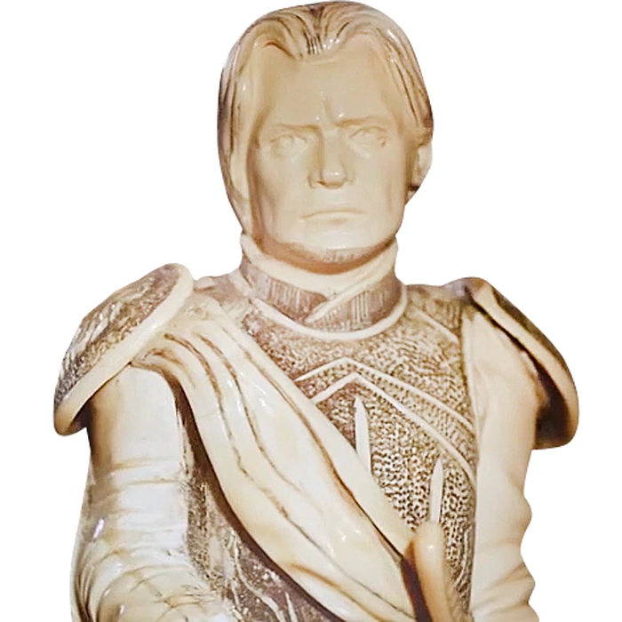 Walnut and mammoth tusk chess set "Game of Thrones/ Game of Thrones"