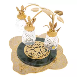 Vodka set "Bells" for 3 persons, Zlatoust