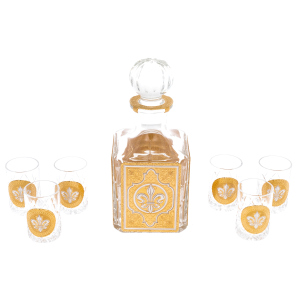 Vodka set "Monzel" for 6 persons, Zlatoust