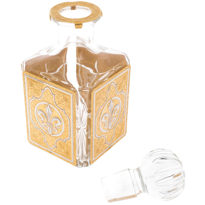 Vodka set "Monzel" for 6 persons, Zlatoust