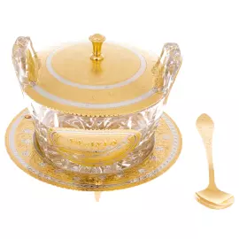 Икорница "Кадка. Белуга" Златоуст