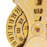 Perpetual calendar "Day and Night" Zlatoust