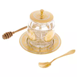 Медовница "Бочонок мёда" на тарелке, Златоуст