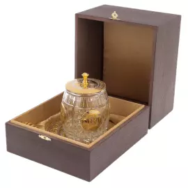 Медовница "Бочонок мёда" на тарелке, Златоуст