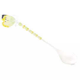 Чайная ложечка из серебра "Капустница" на 1 персону