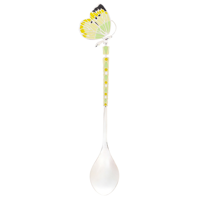 Silver teaspoon "Cabbage bowl" for 1 person