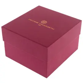 Чайная пара из серебра и фарфора "Темное золото" на 1 персону