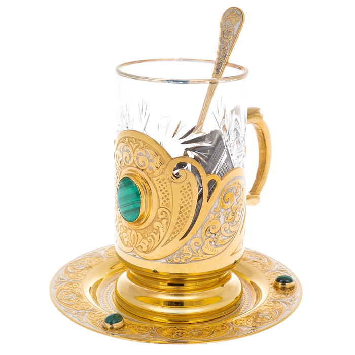 Tea set for 1 person, Zlatoust