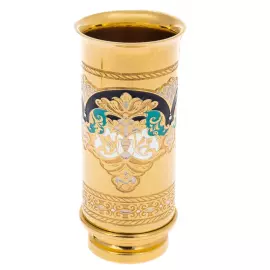 Набор для водки "Дары Нептуна" на нефрите, на 3 персоны, Златоуст