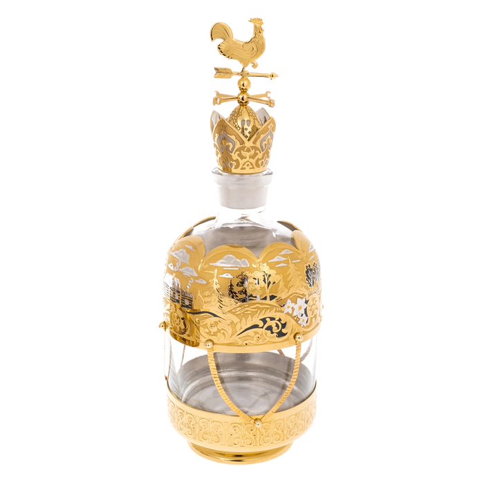 Vodka set "Seasons" Zlatoust