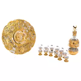 Набор для водки "Времена года" на 12 персон, Златоуст