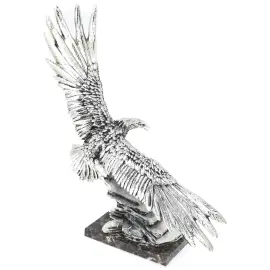 Скульптура "Серебряный орёл" посеребрение (Silver Eagle) Скульптура "Серебряный орёл" посеребрение (Silver Eagle)