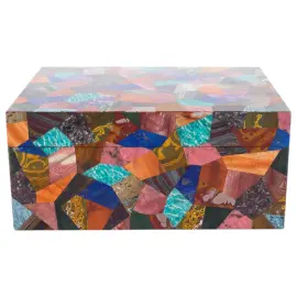 Шкатулка для украшений "Флорентийская мозаика" из ювелирных камней