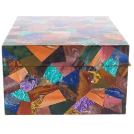 Шкатулка для украшений "Флорентийская мозаика" из ювелирных камней