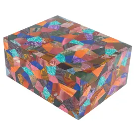 Шкатулка для украшений "Флорентийская мозаика" из ювелирных камней