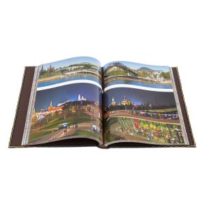 Gift set "Moscow with a Moscow - Kremlin plaque" (in a case)