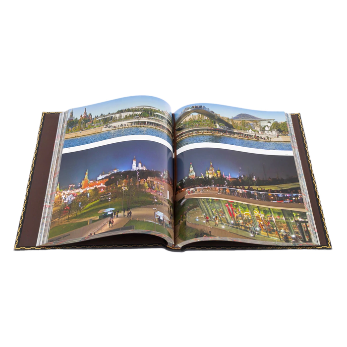 Gift set "Moscow with a Moscow - Kremlin plaque" (in a case)