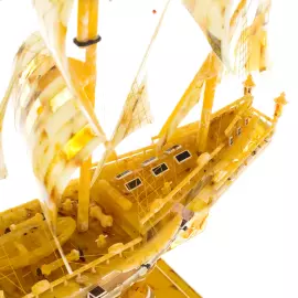Souvenir made of amber "Sailing ship"