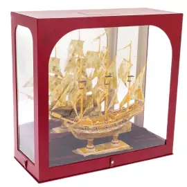 Souvenir made of amber "Sailing ship"