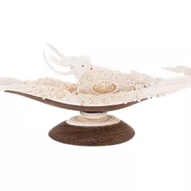 Высокохудожественная скульптура из бивня мамонта "Мамонт. Путь"