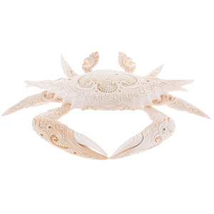 Highly artistic sculpture of a mammoth tusk "Crab"